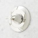 Single Handle Pressure Balancing Valve Trim in Polished Nickel (Trim Only)