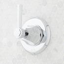 Single Handle Diverter Valve Trim in Chrome