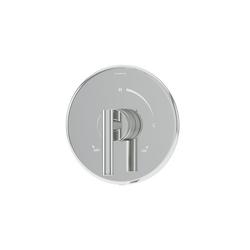 Single Handle Pressure Balancing Valve Trim in Polished Chrome