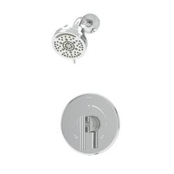 Single Handle Multi Function Shower Faucet in Polished Chrome (Trim Only)