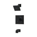 One Handle Single Function Bathtub & Shower Faucet in Matte Black (Trim Only)