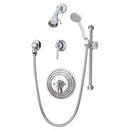 Shower System with Lever Handle and Integral Service Stops