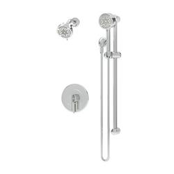 Single Handle Multi Function Shower Faucet in Polished Chrome