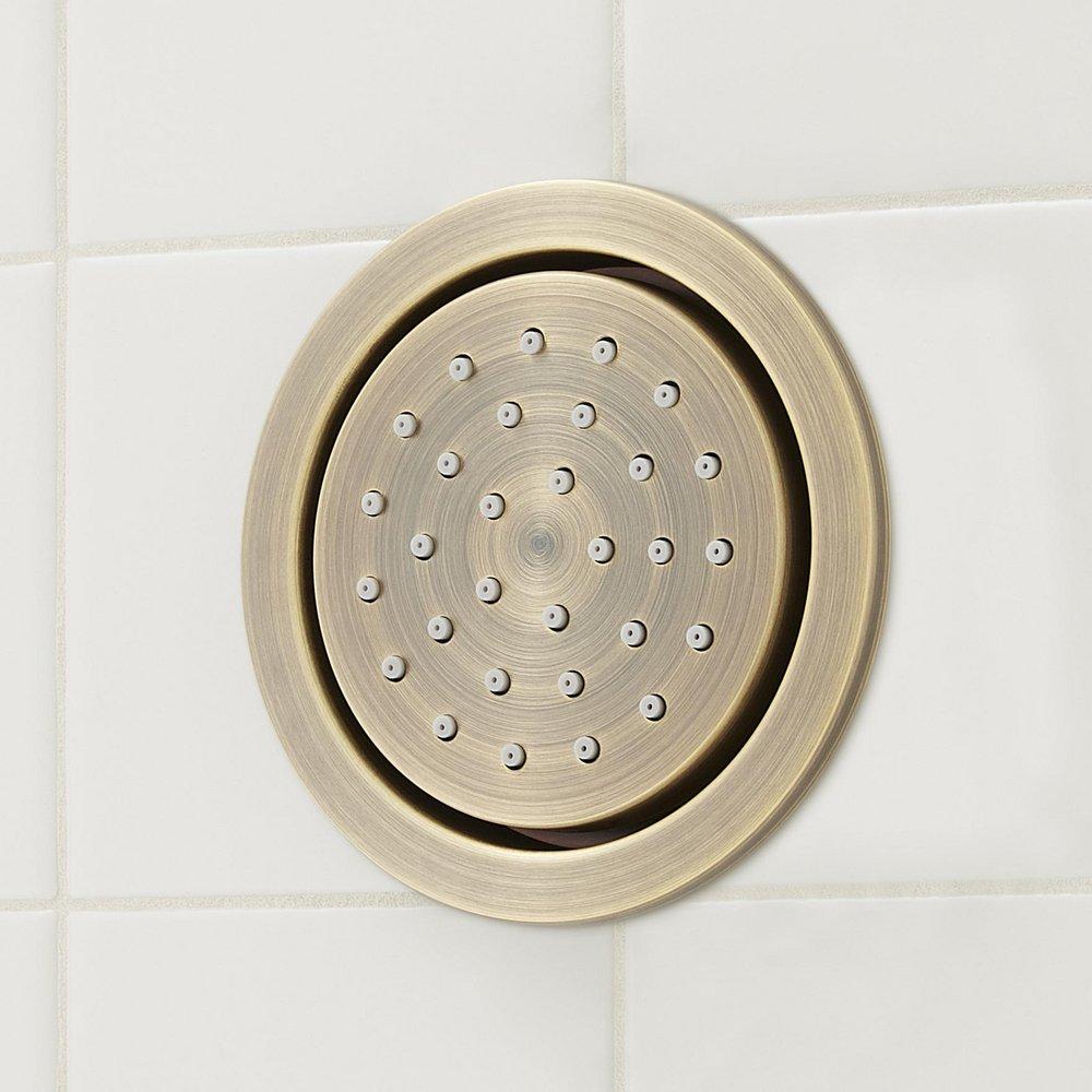 Signature Hardware Aged Brass Single Function Body Spray 