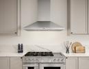 48 in. Ducted Wall Mount Range Hood in Stainless Steel 