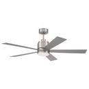 52 in. 5-Blade Indoor LED Ceiling Fan in Brushed Polished Nickel 