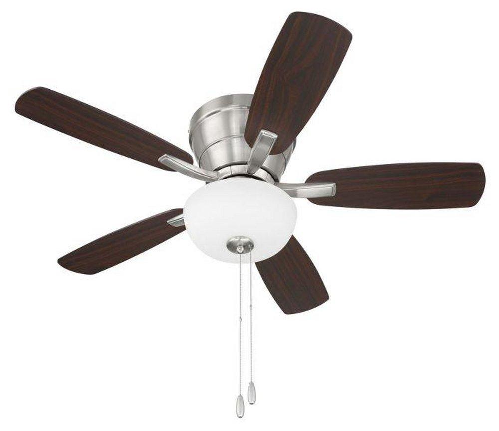 42 INCH HUGGER CEILING FAN W/ 5 BLADES LIGHT KIT 