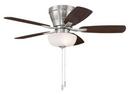 42 INCH HUGGER CEILING FAN W/ 5 BLADES LIGHT KIT 