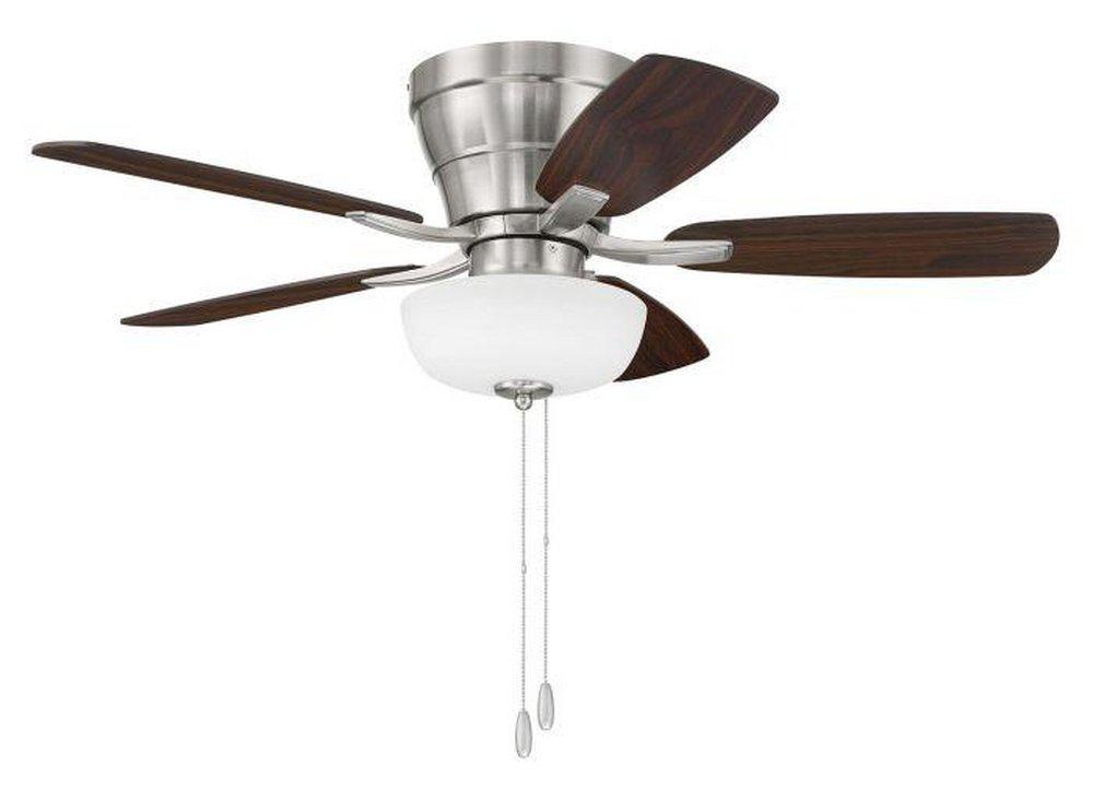 42 INCH HUGGER CEILING FAN W/ 5 BLADES LIGHT KIT 