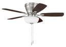 42 INCH HUGGER CEILING FAN W/ 5 BLADES LIGHT KIT 