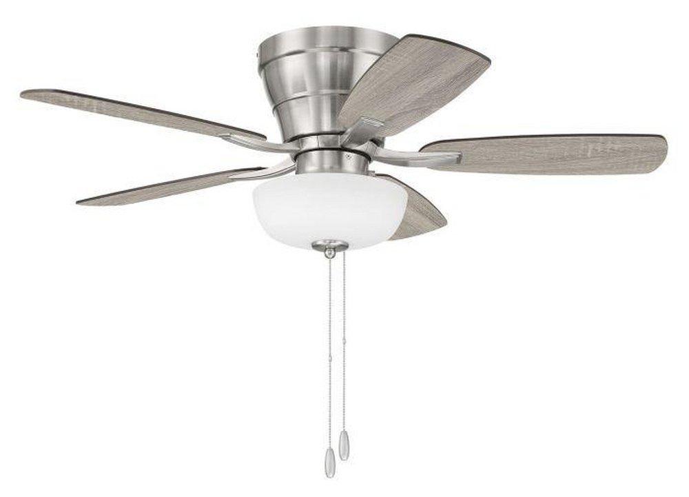 42 INCH HUGGER CEILING FAN W/ 5 BLADES LIGHT KIT 