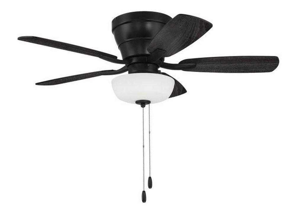 42 INCH HUGGER CEILING FAN W/ 5 BLADES LIGHT KIT 