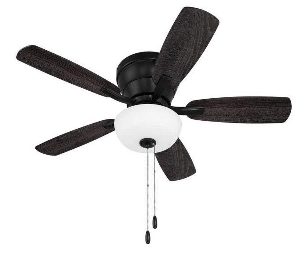 42 INCH HUGGER CEILING FAN W/ 5 BLADES LIGHT KIT 