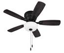 42 INCH HUGGER CEILING FAN W/ 5 BLADES LIGHT KIT 