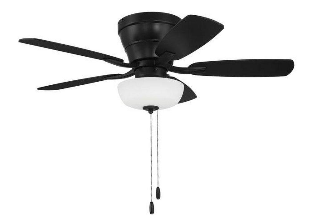 42 INCH HUGGER CEILING FAN W/ 5 BLADES LIGHT KIT 