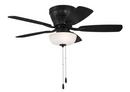 42 INCH HUGGER CEILING FAN W/ 5 BLADES LIGHT KIT 