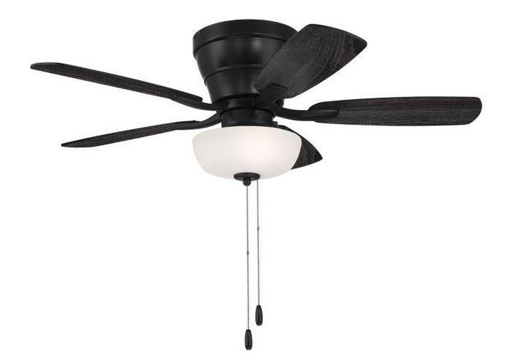 42 INCH HUGGER CEILING FAN W/ 5 BLADES LIGHT KIT 