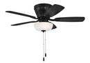 42 INCH HUGGER CEILING FAN W/ 5 BLADES LIGHT KIT 