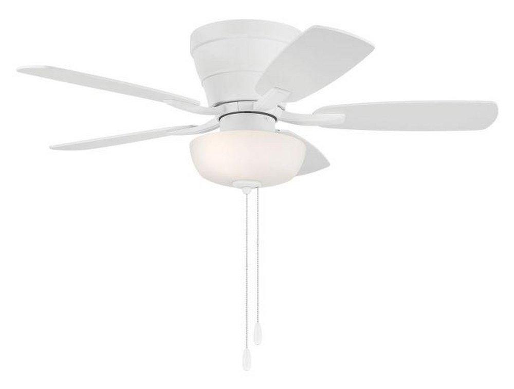 42 INCH HUGGER CEILING FAN W/ 5 BLADES LIGHT KIT 