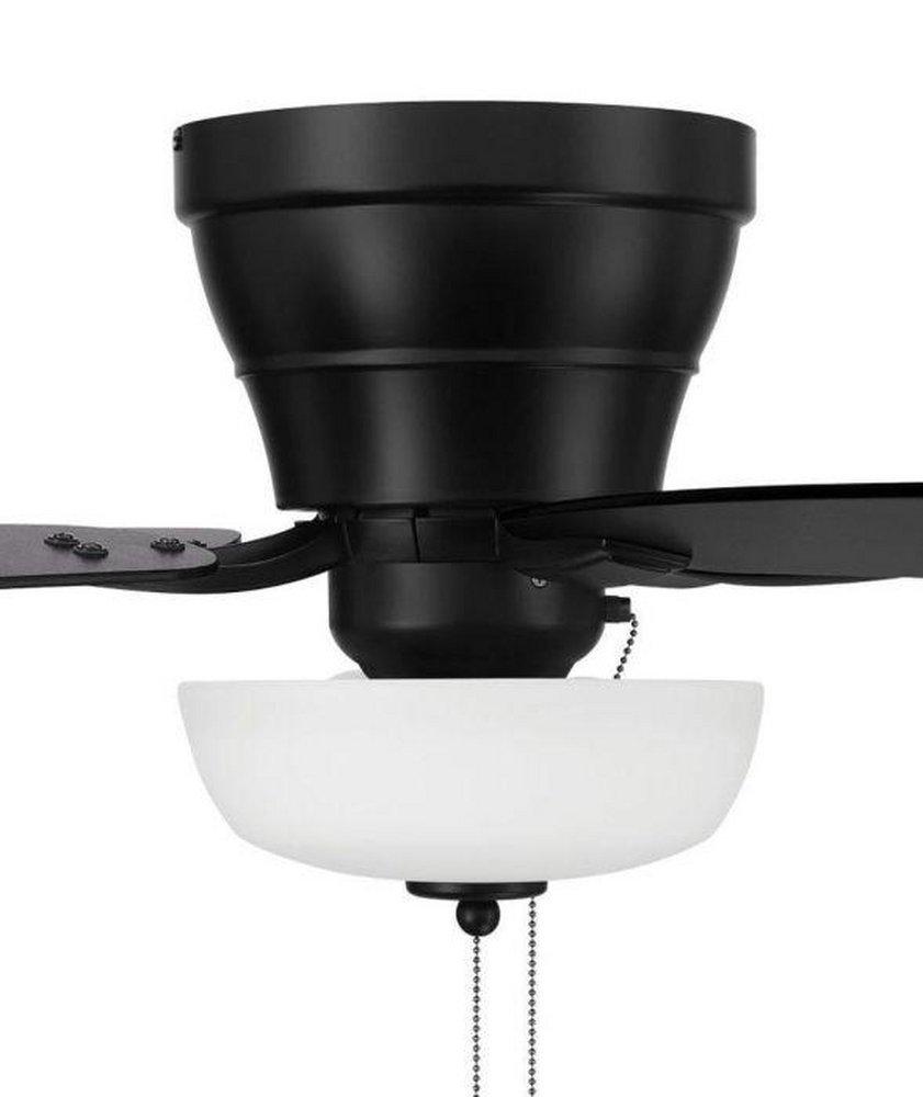 52 INCH HUGGER CEILING FAN W/ 5 BLADES LIGHT KIT 