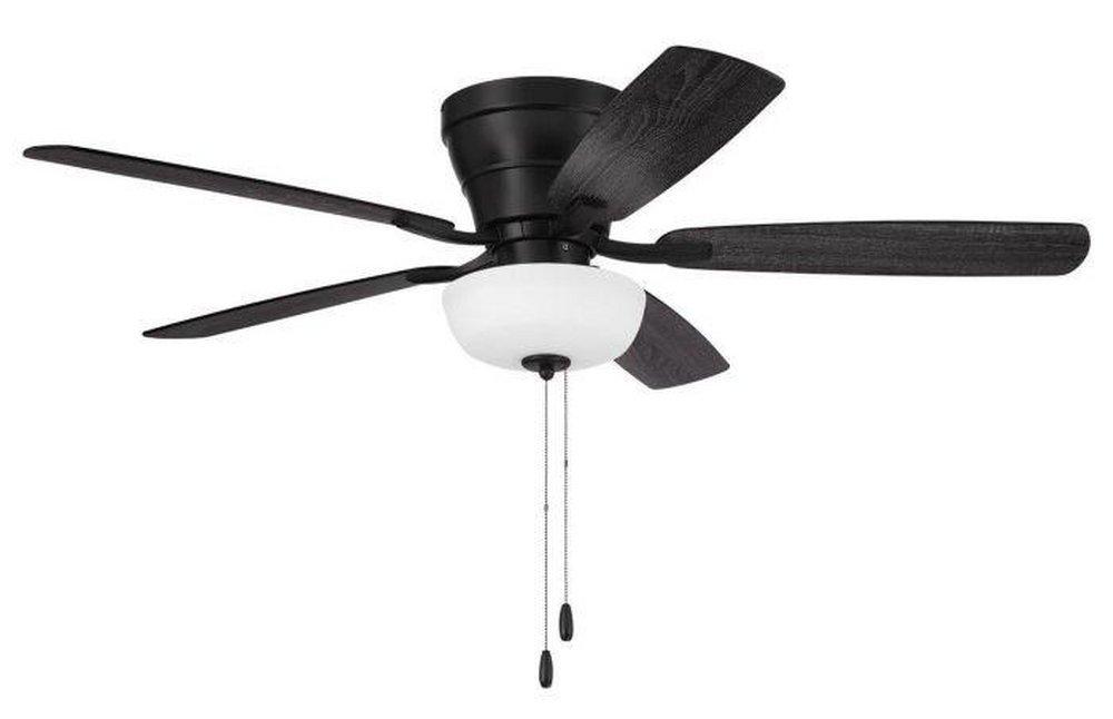 52 INCH HUGGER CEILING FAN W/ 5 BLADES LIGHT KIT 