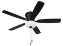 52 INCH HUGGER CEILING FAN W/ 5 BLADES LIGHT KIT 