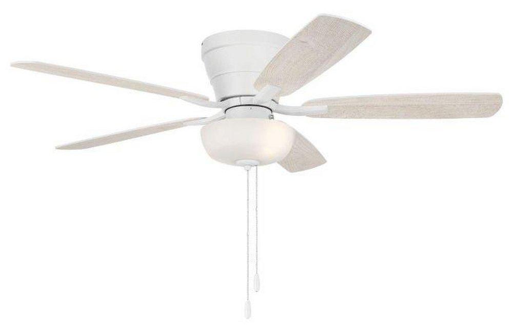 52 INCH HUGGER CEILING FAN W/ 5 BLADES LIGHT KIT 