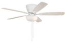 52 INCH HUGGER CEILING FAN W/ 5 BLADES LIGHT KIT 
