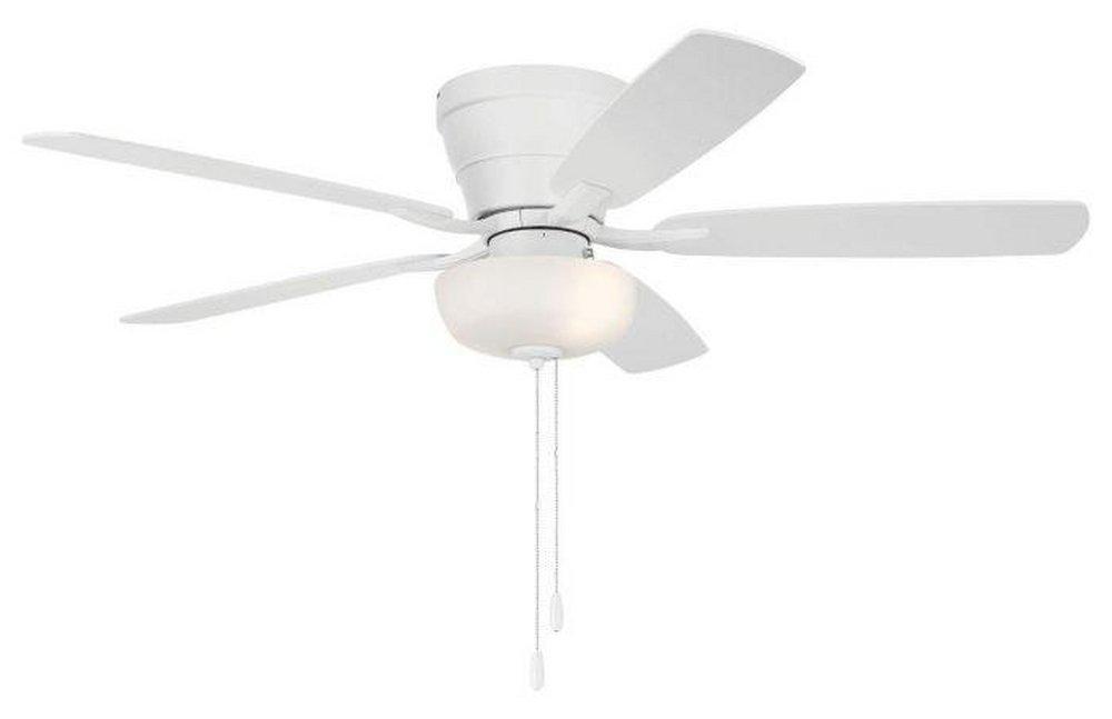 52 INCH HUGGER CEILING FAN W/ 5 BLADES LIGHT KIT 