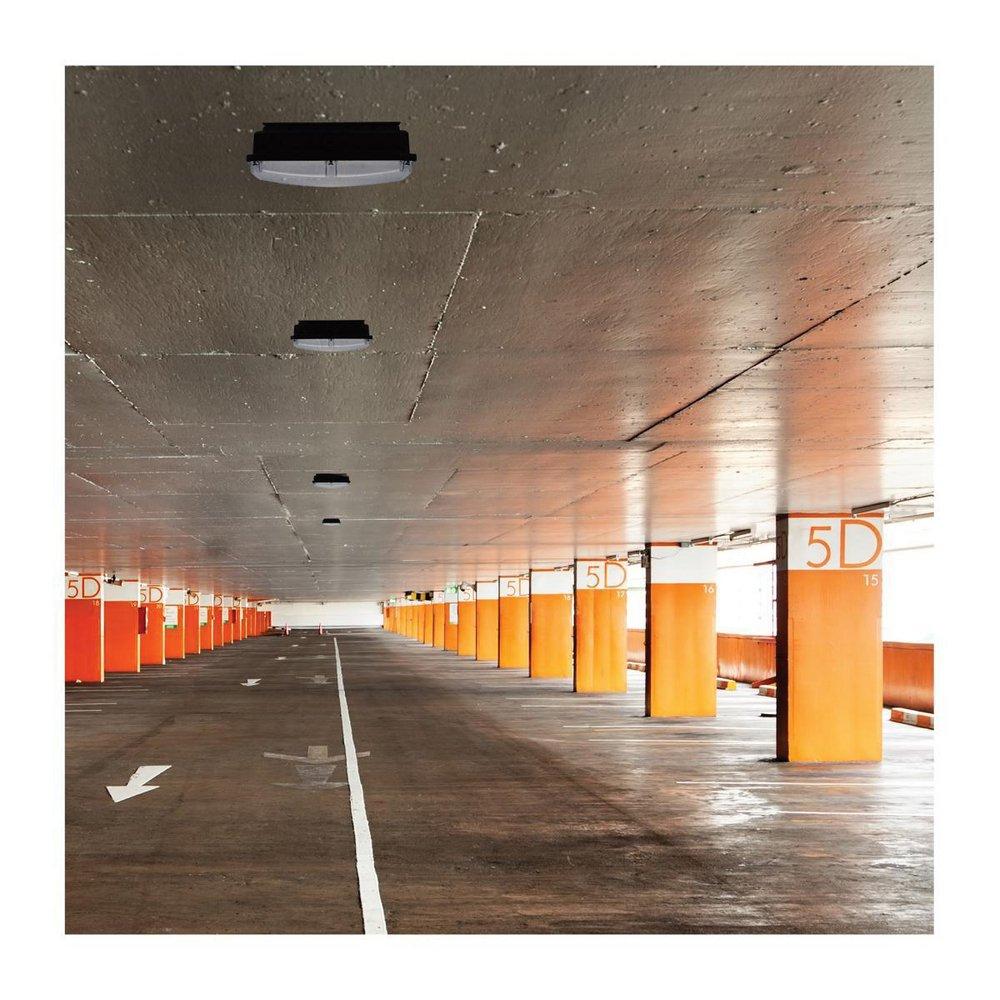 10 INCH LED FIELD SELECTABLE CANOPY FIXTURE - 45/60/70 WATTS - 3K/4K/5K CCT 