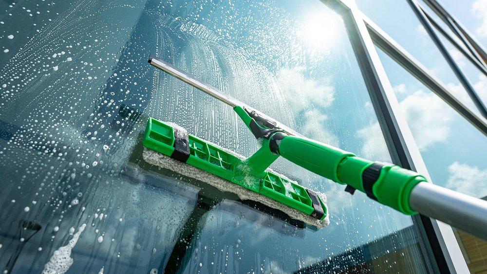 VisaVersa Pro 2-in-1 Window Washer and Squeegee, 14 in. 