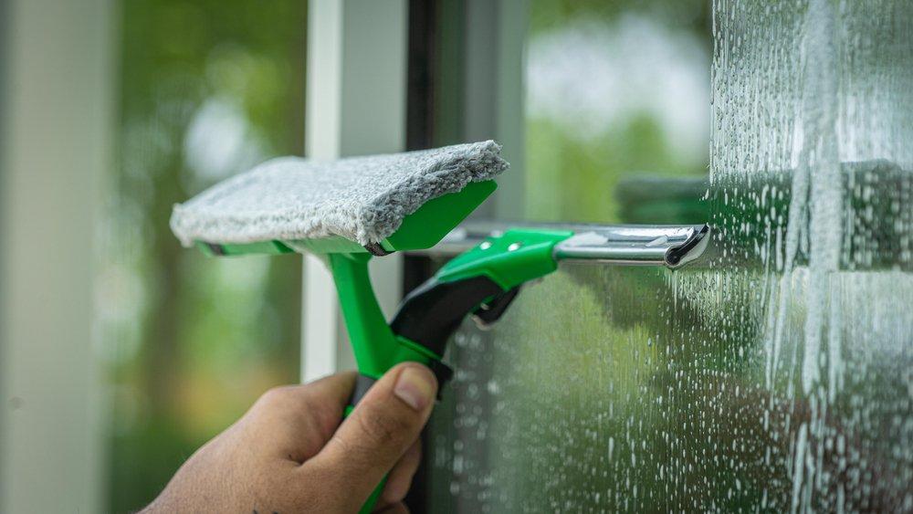 VisaVersa Pro 2-in-1 Window Washer and Squeegee, 14 in. 