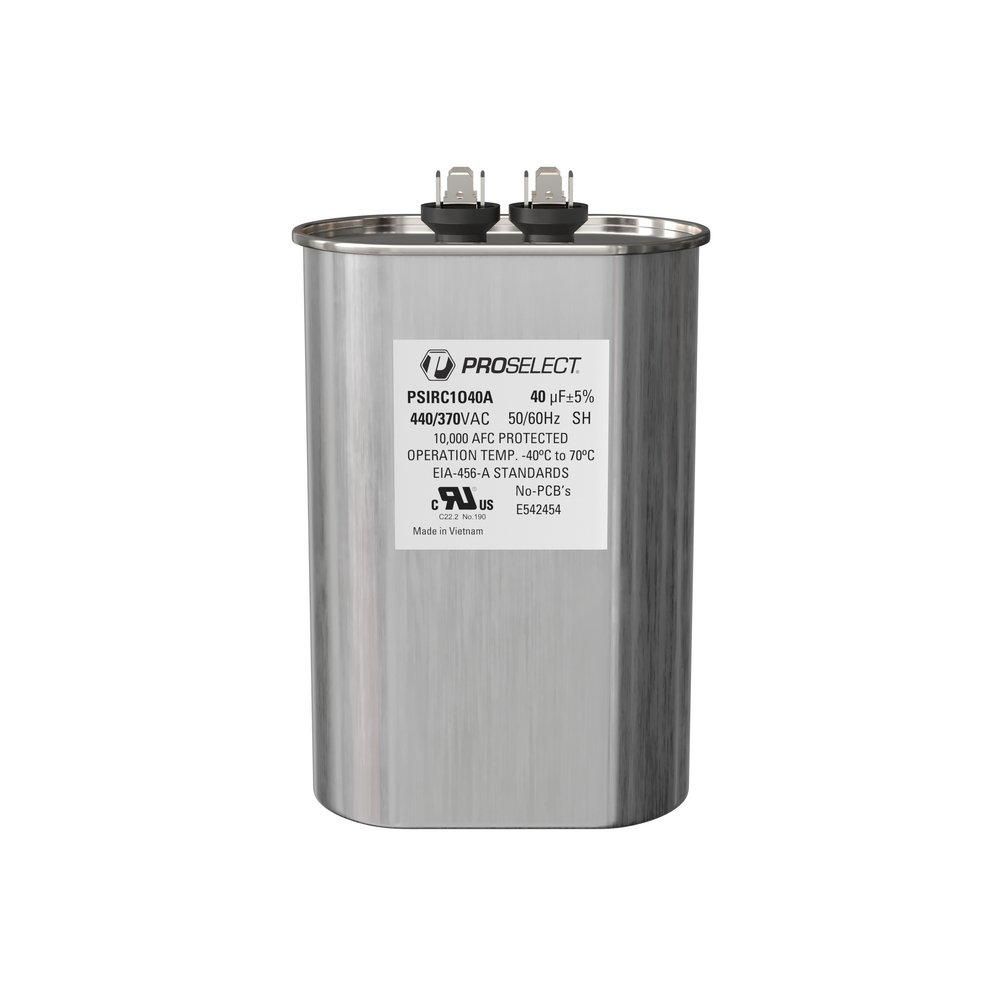 40 MFD 440/370V OVAL  RUN CAP 