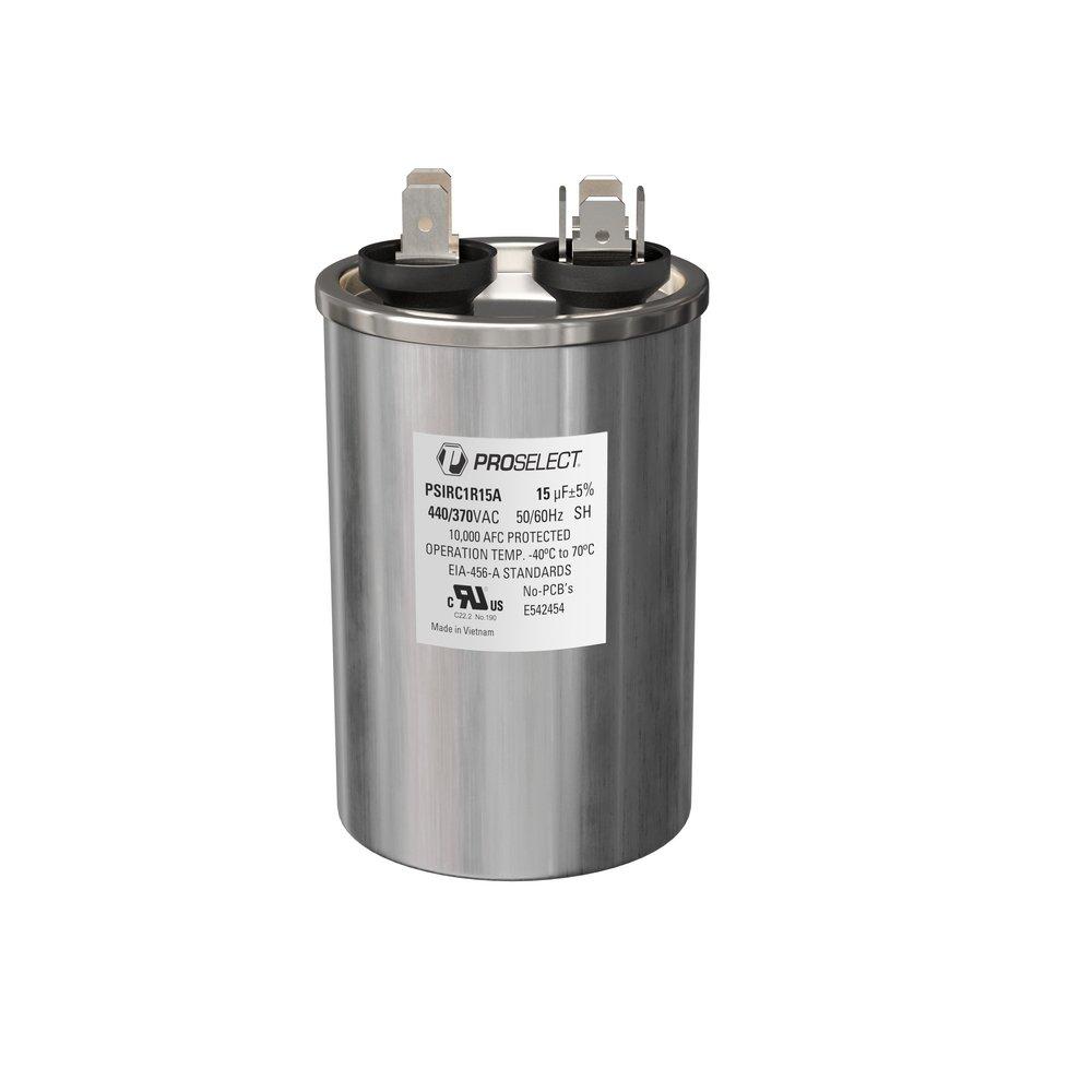 15 MFD 440/370V RND  RUN CAP 