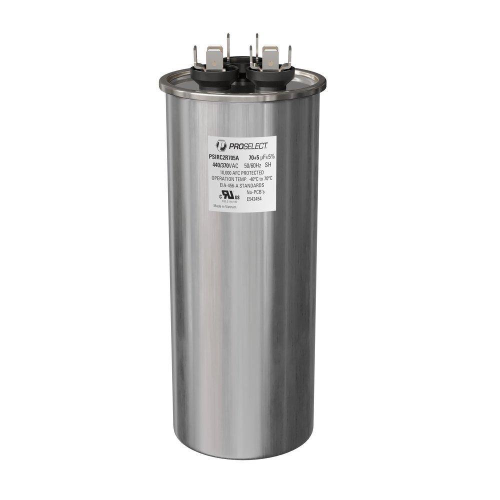 70/5 MFD 440/370V RND  RUN CAP 