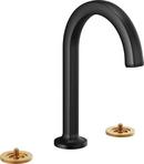 BRIZO KINTSU WIDESPREAD LAVATORY FAUCET WITH ARC SPOUT - LESS HANDLES 