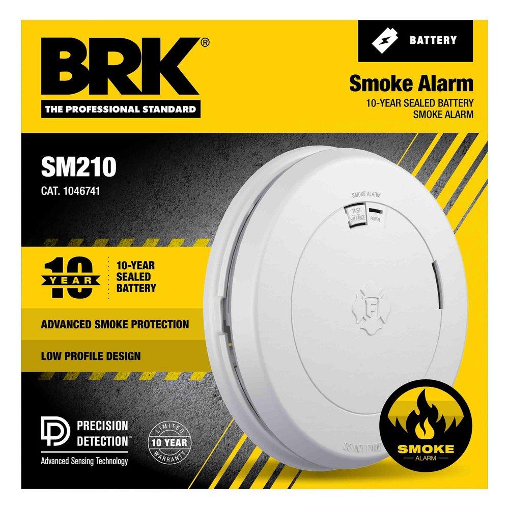 DC Smoke Alarm with 10 Year Battery 