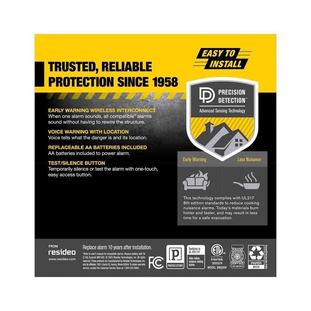 ALRM SMOK DC RFID SM500V BOX 