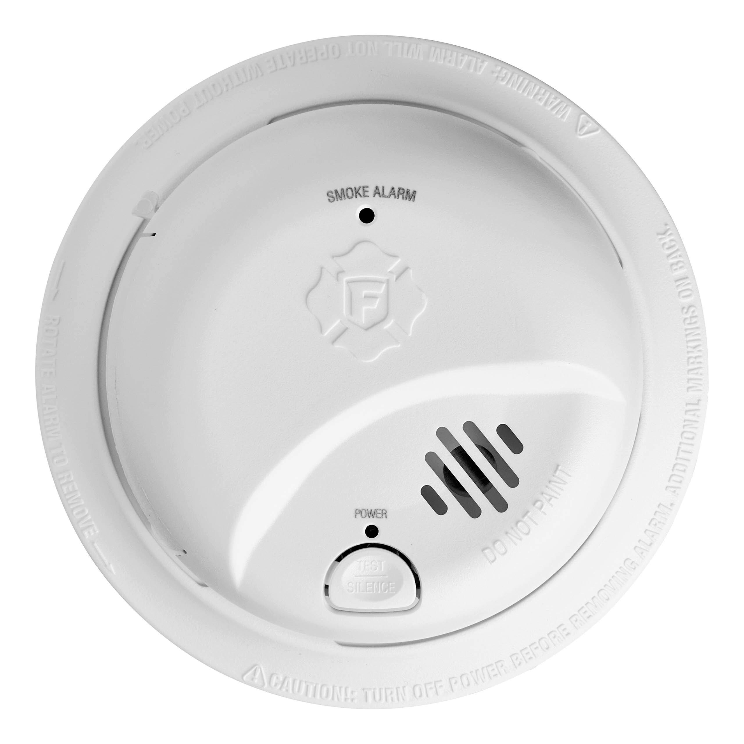 DC Smoke Alarm with 9V Battery 