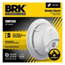 DC Smoke Alarm with 9V Battery 