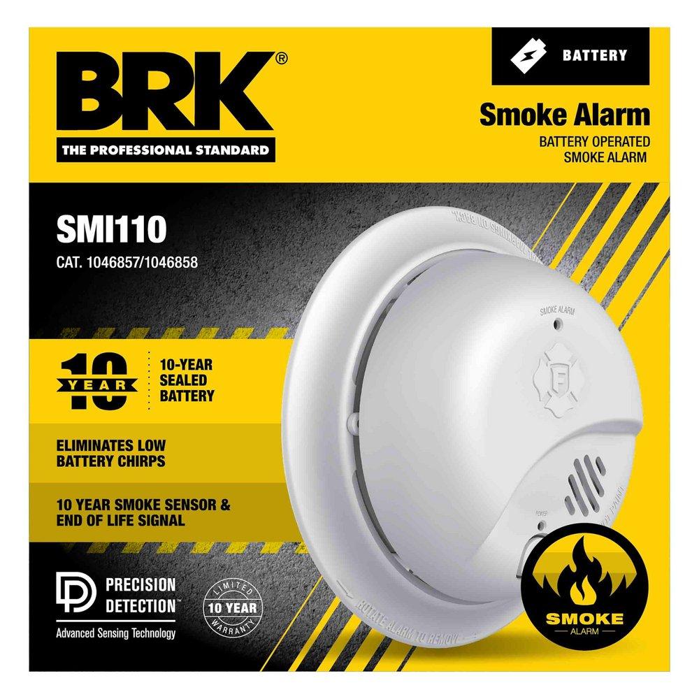 DC Smoke Alarm with 10 Year Battery 