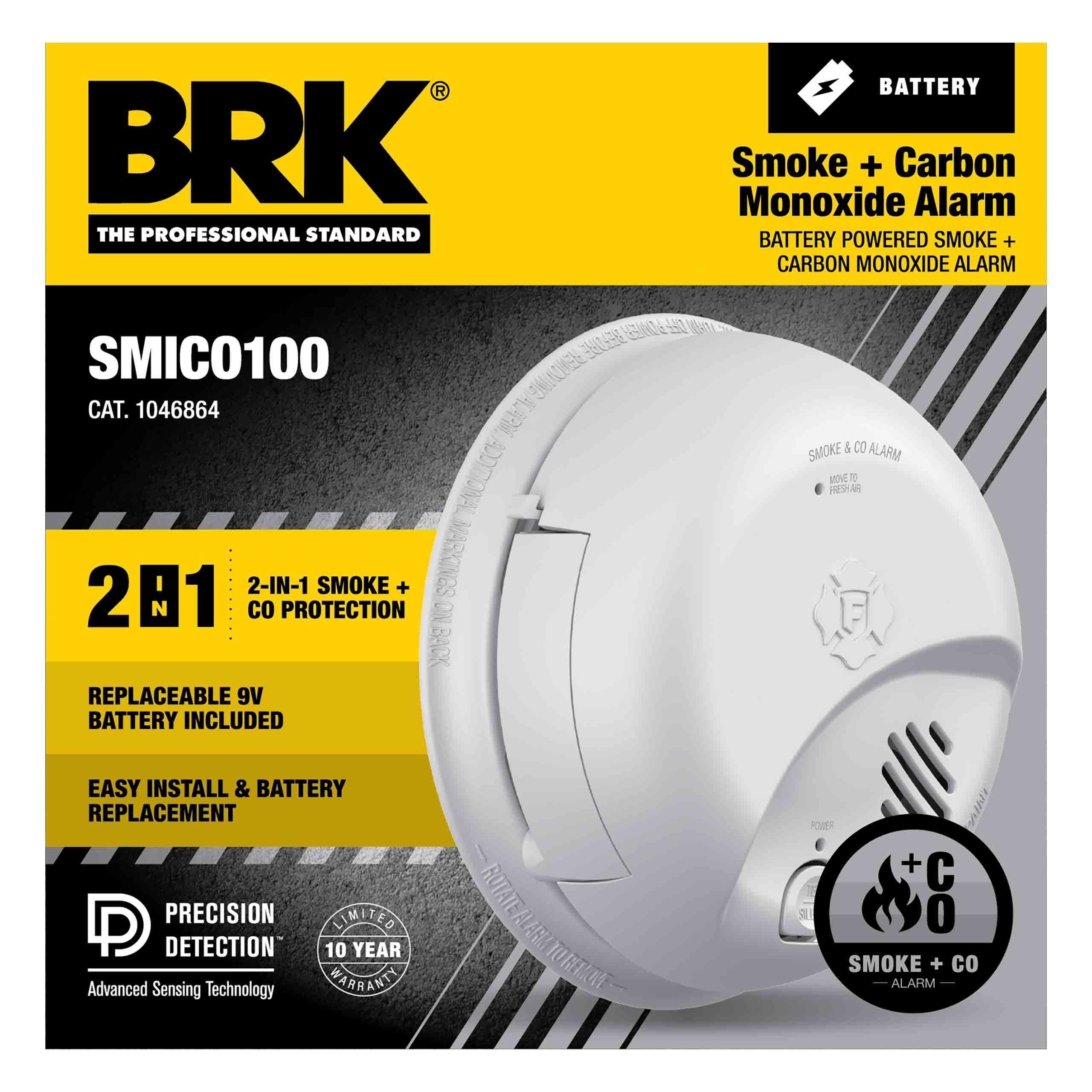 DC Smoke & Carbon Monoxide Combo Alarm 