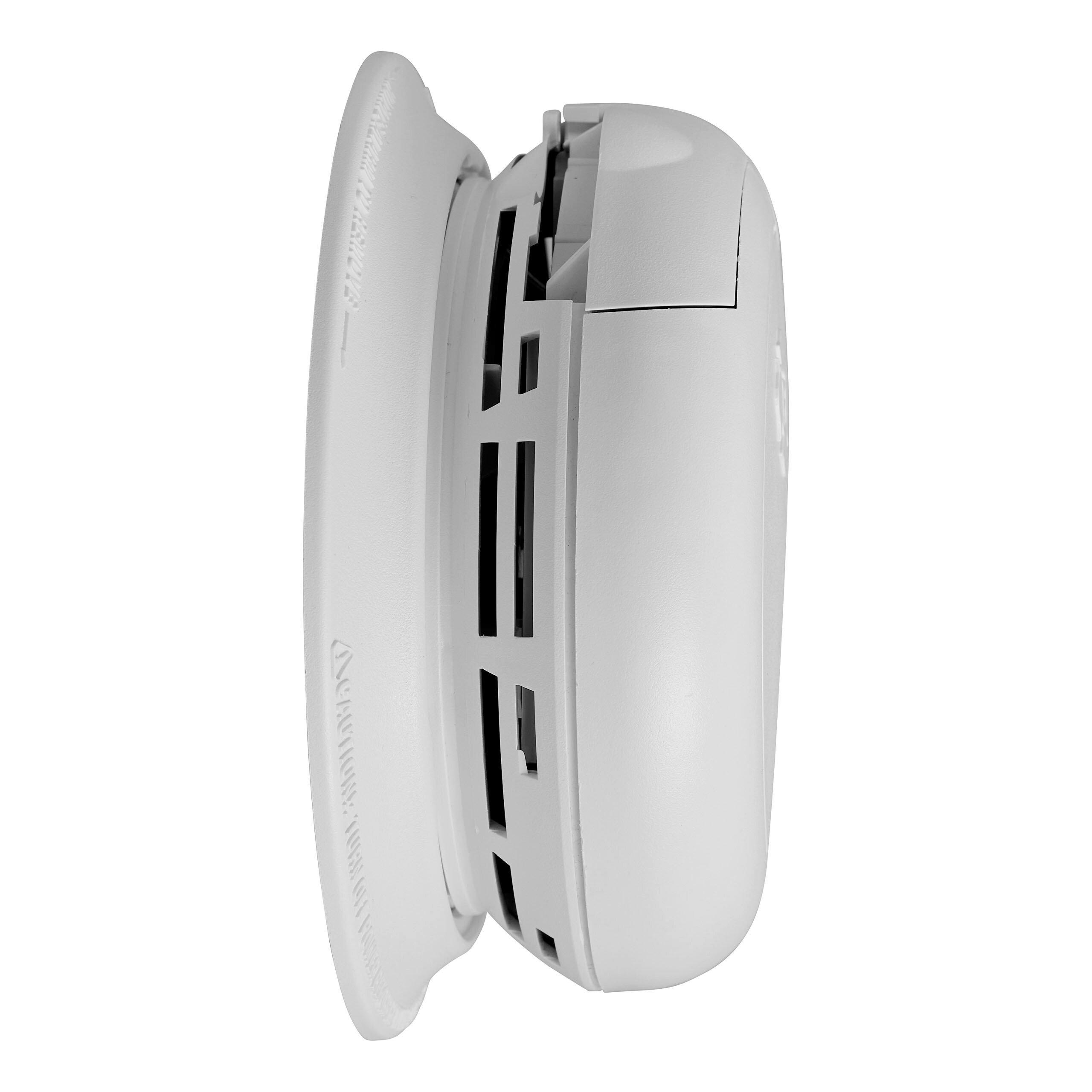 AC/DC Smoke & Carbon Monoxide Combo Alarm with Voice Alerts 