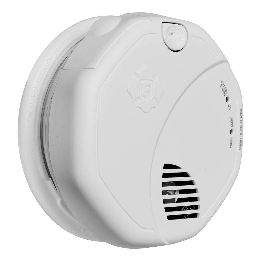 Smoke & Carbon Monoxide Combo Alarm, AA Battery Powered 
