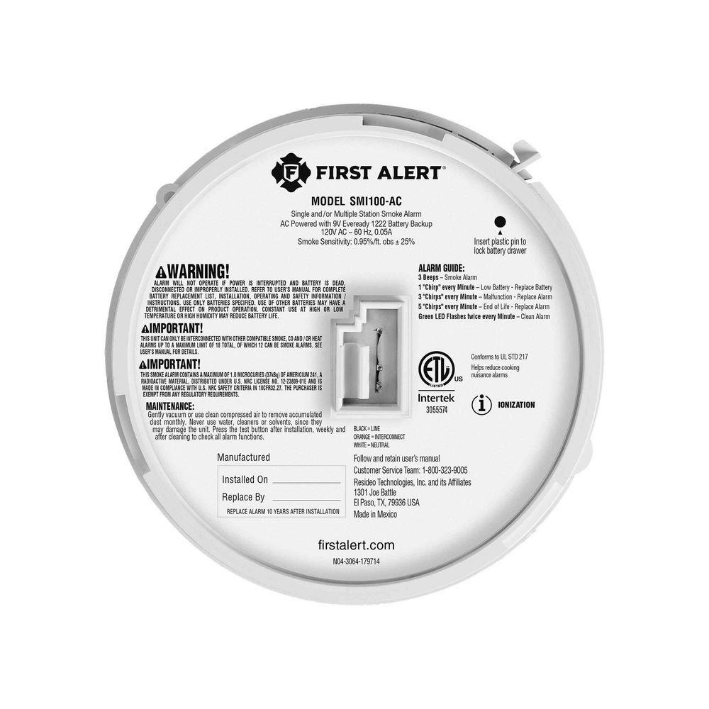 AC/DC Smoke Alarm 
