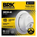 AC/DC Smoke Alarm with 10 Year Battery 