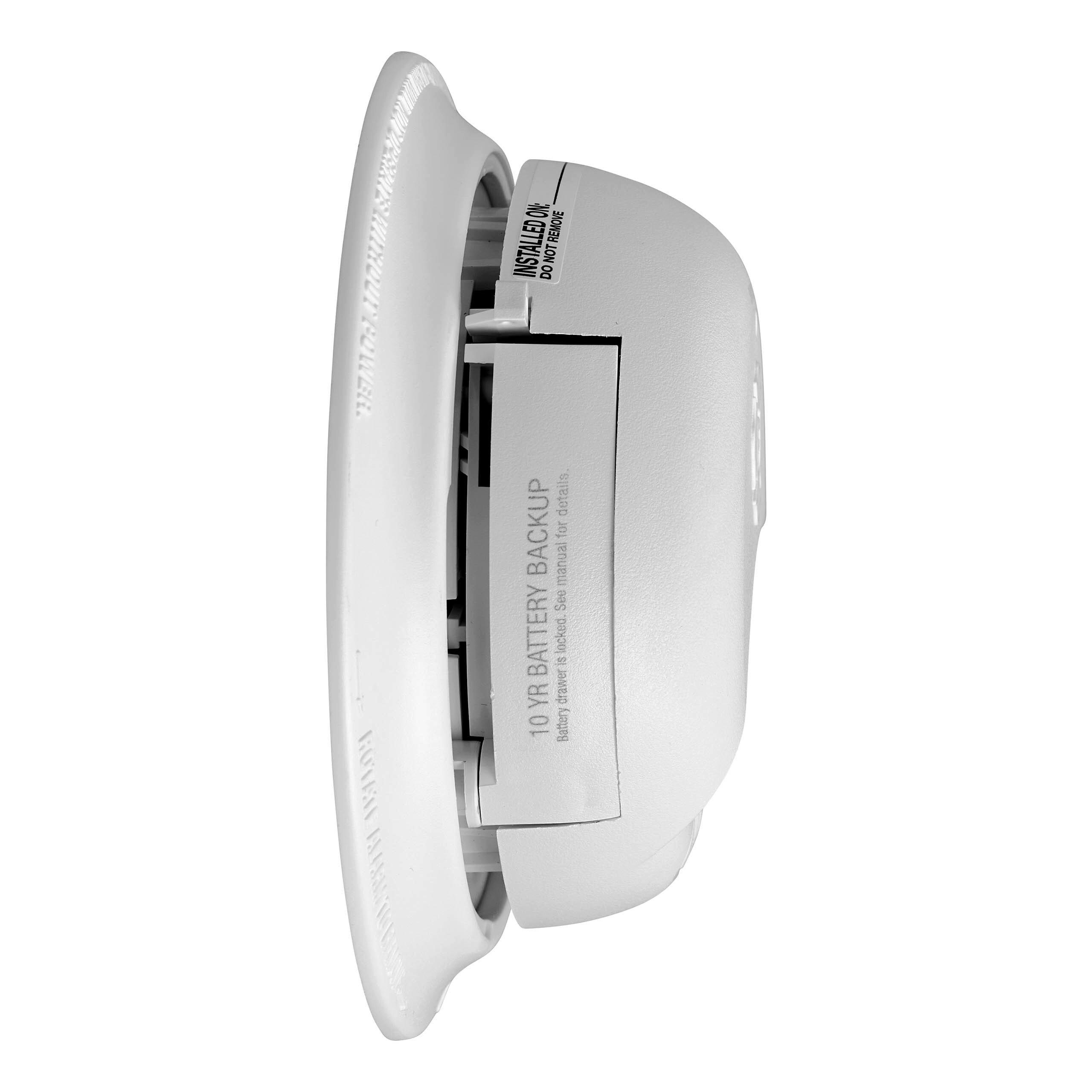 AC/DC Smoke Alarm with 10 Year Battery 