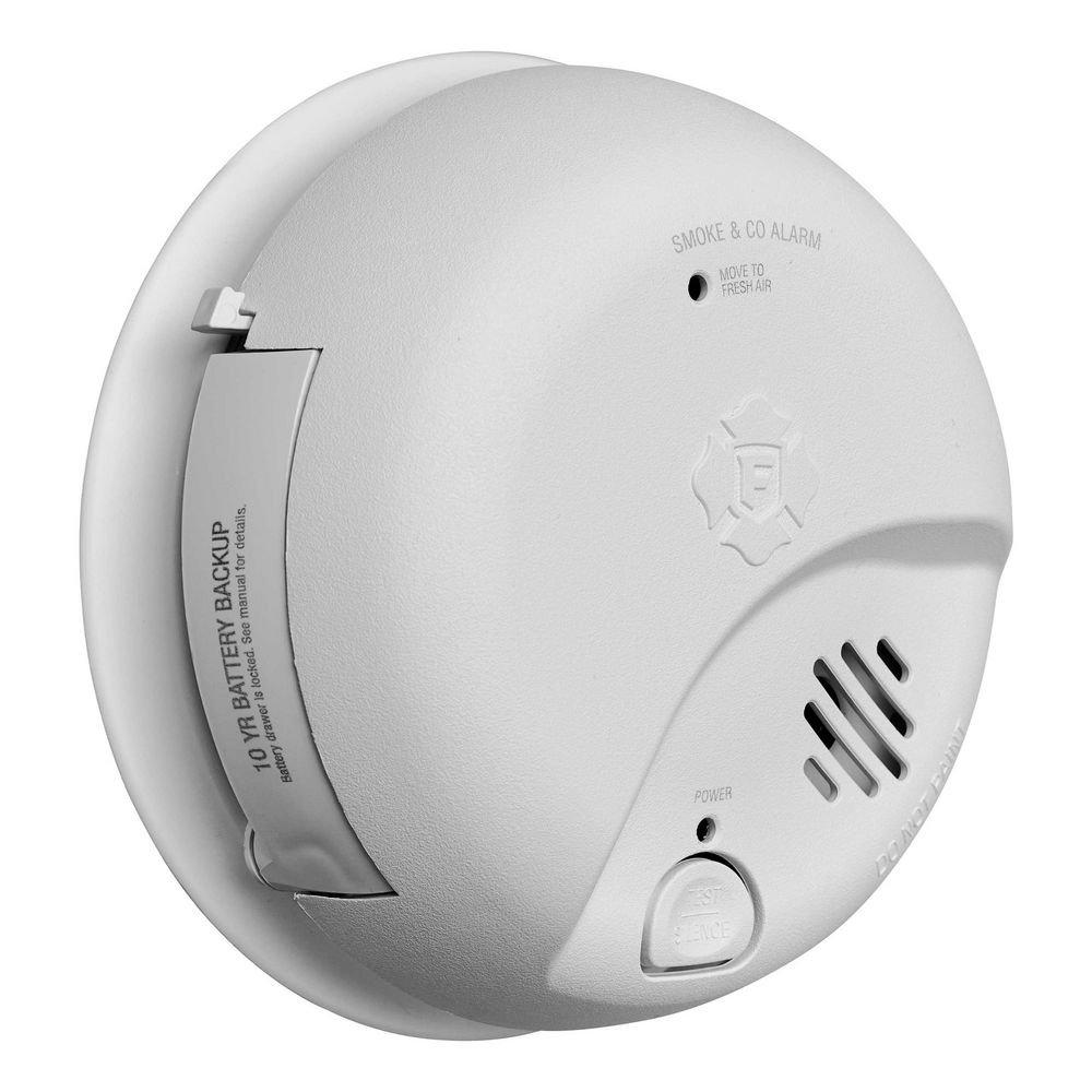 Interconnectable Ion Smoke & CO Alarm With 10 Year Battery 