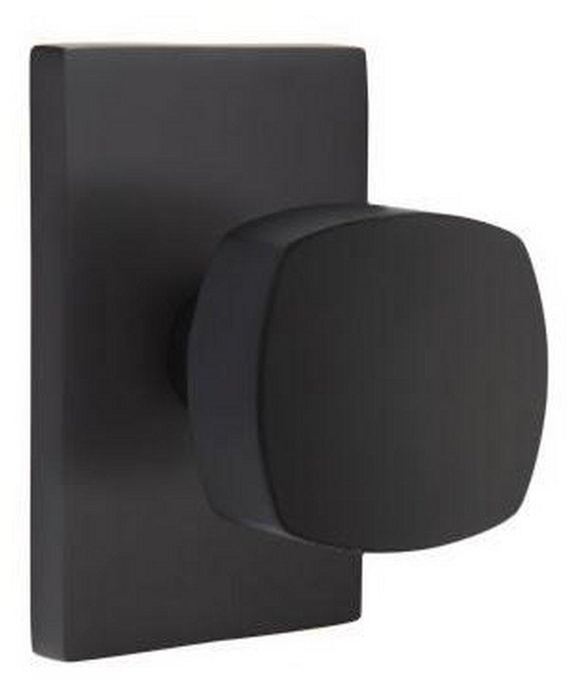 PASSAGE MODERN RECTANGULAR ROSETTE FREESTONE KNOB US19 