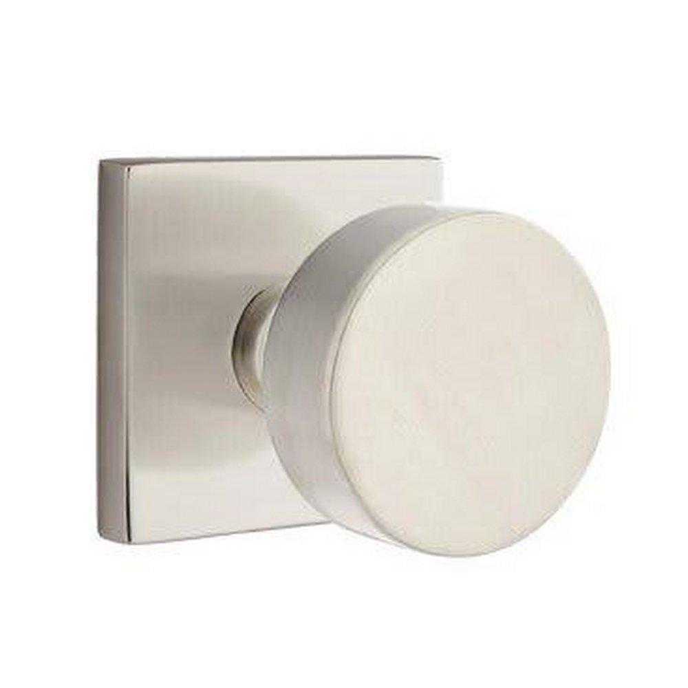 Privacy Square Rosette Round Knob  Us15 